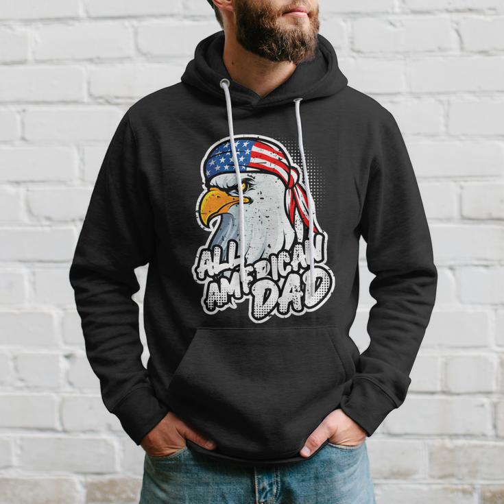 American Bald Eagle Mullet 4Th Of July All American Dad Gift Hoodie Gifts for Him