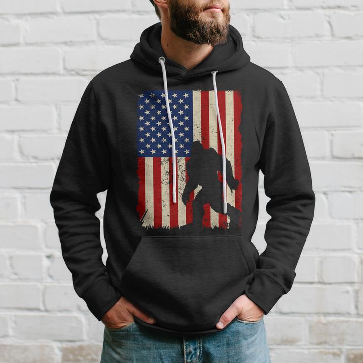 American Flag Gorilla Plus Size 4Th Of July Graphic Plus Size Shirt For Men Wome Hoodie Gifts for Him