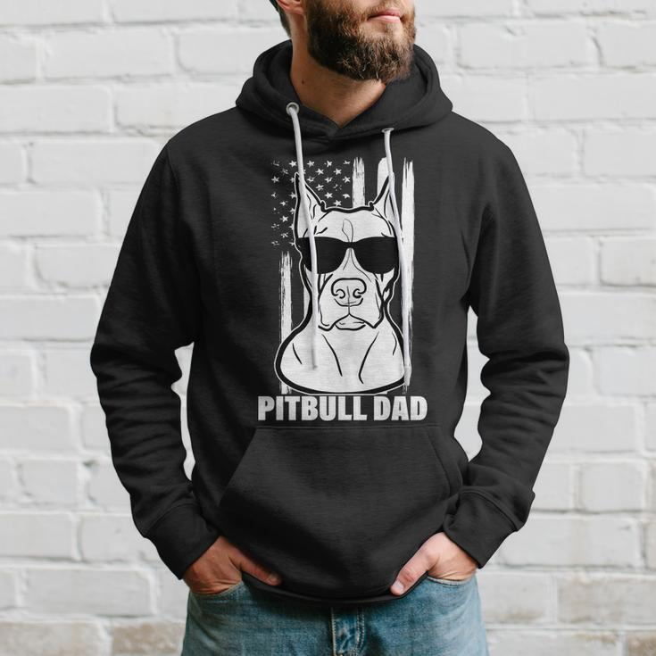 American Pitbull Dad Tshirt Hoodie Gifts for Him