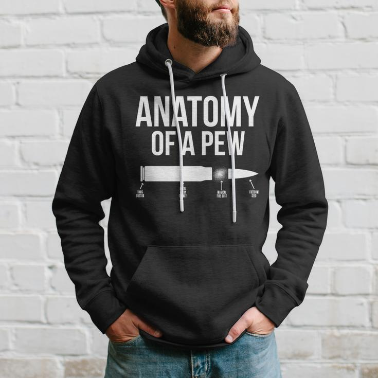 Anatomy Of A Pew Funny Bullet Pro Guns Tshirt Hoodie Gifts for Him