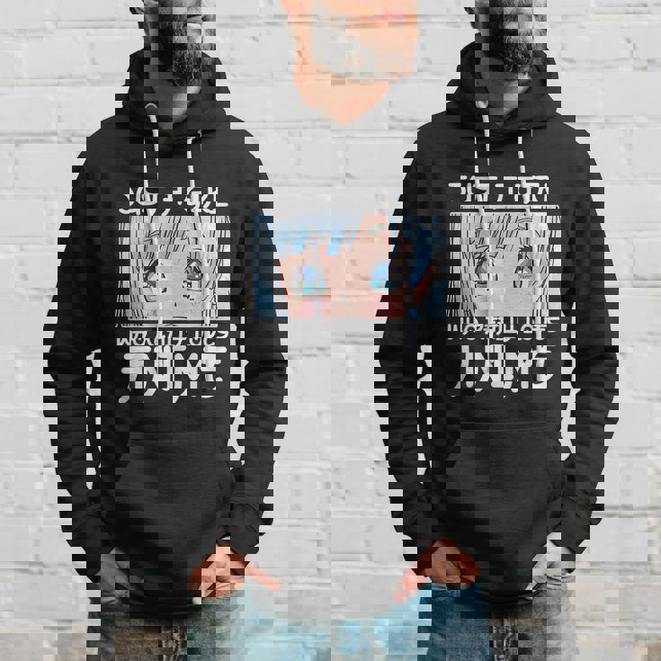 Anime Girl Otaku Just A Girl Who Loves Anime Hoodie Gifts for Him