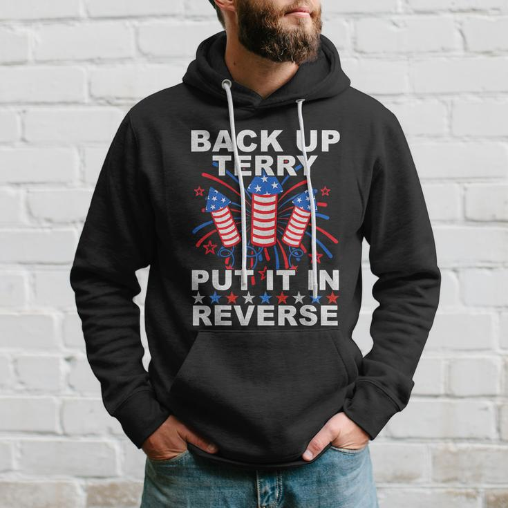 Back Up Terry Put It In Reverse Firework Funny 4Th Of July V4 Hoodie Gifts for Him