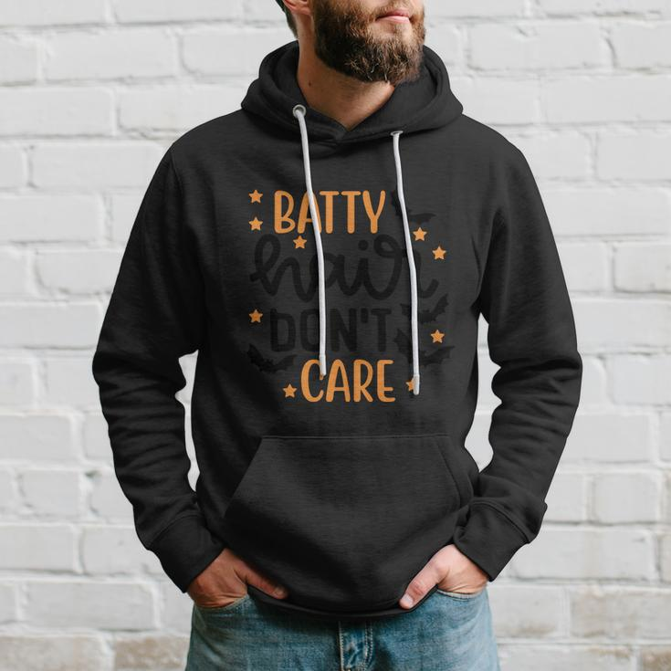 Batty Hair Dont Care Halloween Quote Hoodie Gifts for Him
