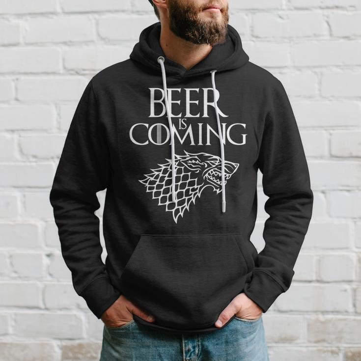 Beer Is Coming Hoodie Gifts for Him