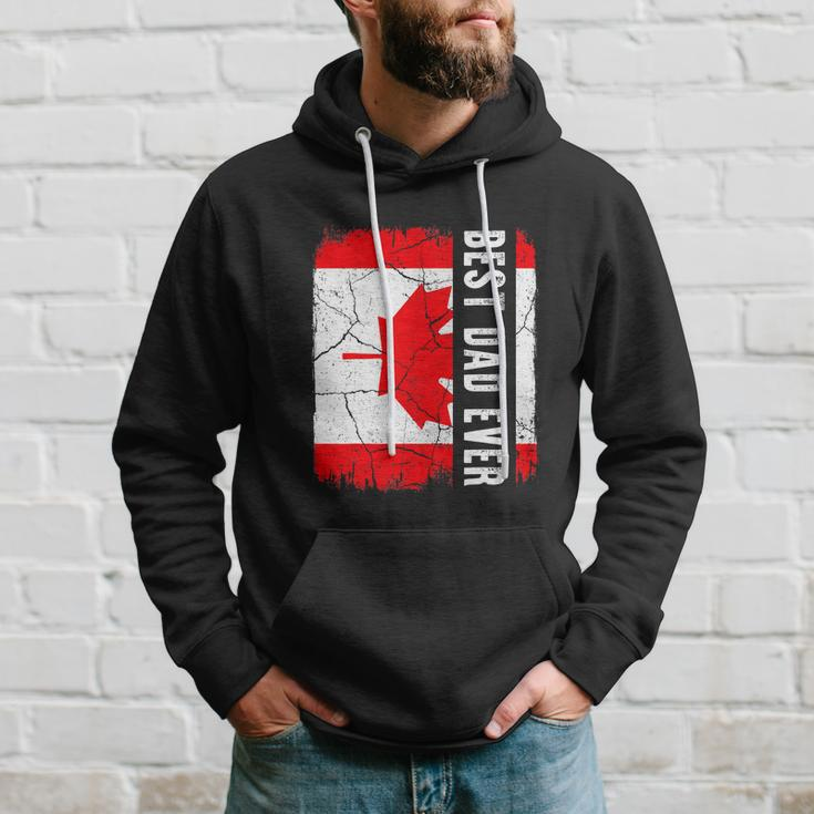Best Canadian Dad Ever Canada Daddy Funny Fathers Day Hoodie Gifts for Him