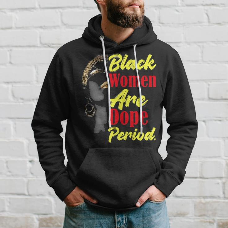 Black Women Are Dope Period Graphic Design Printed Casual Daily Basic Men Hoodie Gifts for Him