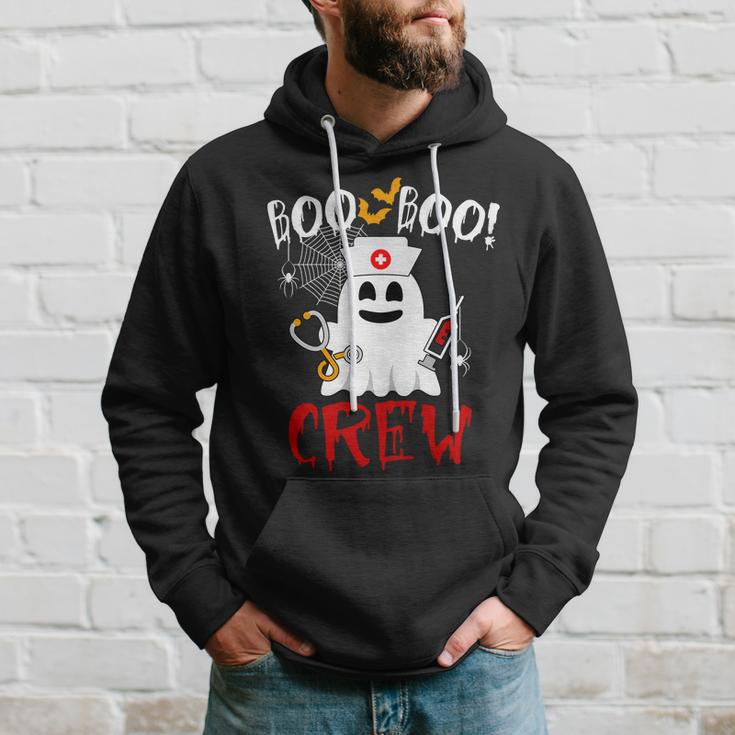 Boo Boo Crew Funny Cute Halloween Hoodie Gifts for Him