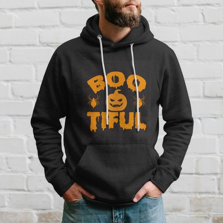 Boo Tiful Pumpkin Halloween Quote Hoodie Gifts for Him