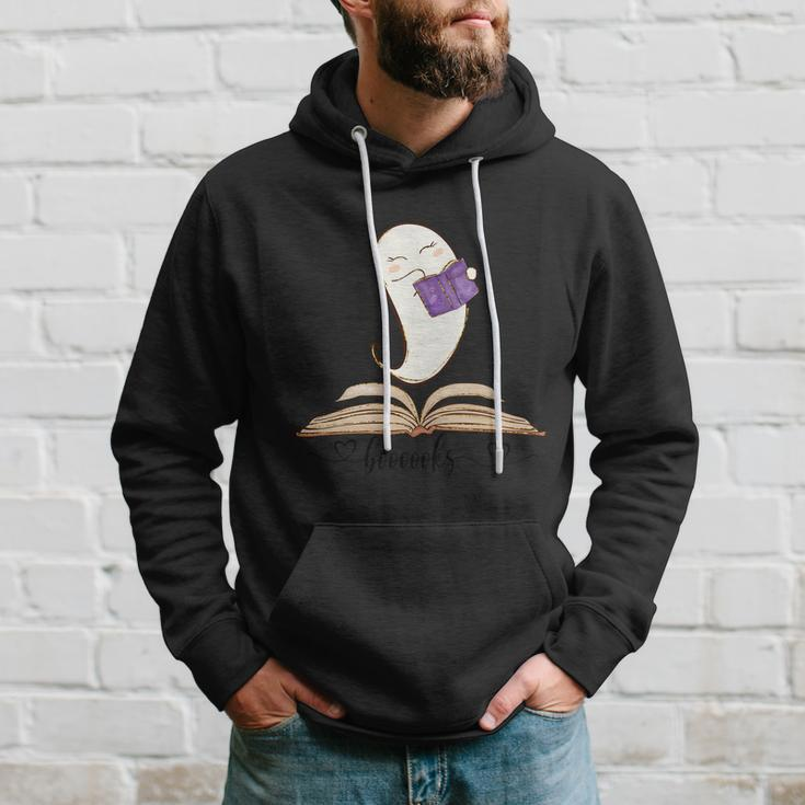 Boooooks Ghost Funny Halloween Quote V3 Hoodie Gifts for Him