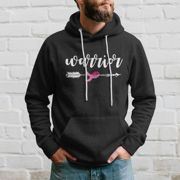 Breast Cancer Awareness Warrior Pink Ribbon Hoodie Gifts for Him