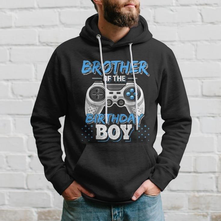 Brother Of The Birthday Boy Matching Video Gamer Party Hoodie Gifts for Him