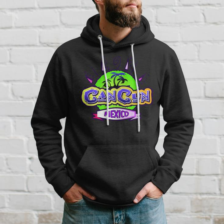 Cancun Tropical Logo Hoodie Gifts for Him