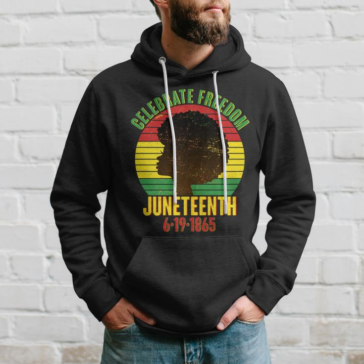Celebrate Freedom Juneteenth Hoodie Gifts for Him