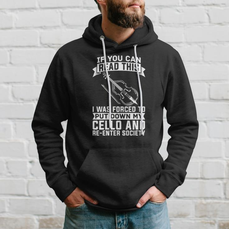 Cello Musician &8211 Orchestra Classical Music Cellist Hoodie Gifts for Him