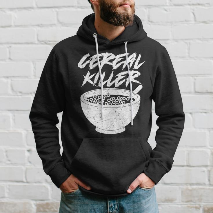 Cereal Killer Funny Halloween Distressed Tshirt Hoodie Gifts for Him