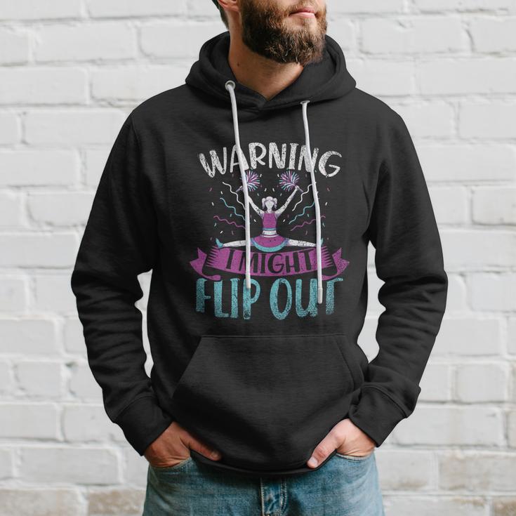 Cheering Practice Cheerleading Flip Funny Cheerleader Gift Hoodie Gifts for Him