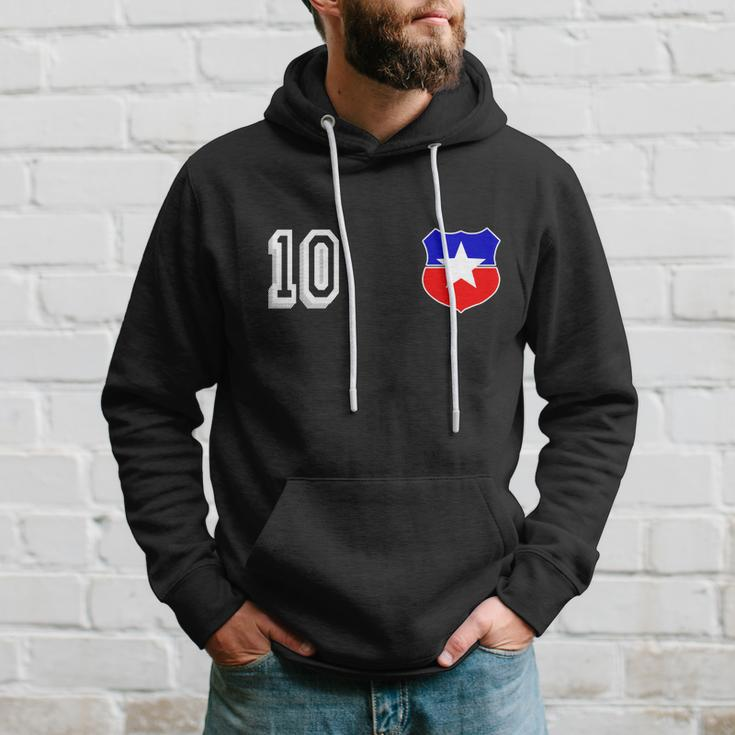 Chile Soccer La Roja Jersey Number Hoodie Gifts for Him