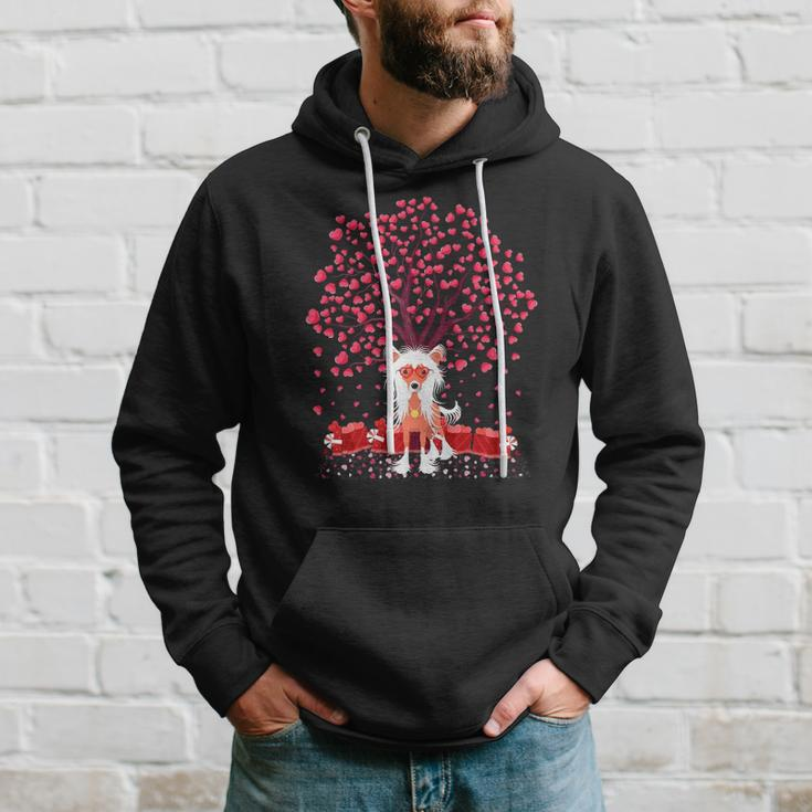 Chinese Crested Dog Lover Chinese Crested Valentine&8217S Day Hoodie Gifts for Him