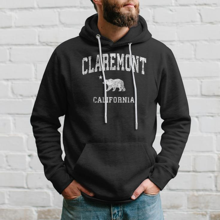 Claremont California Ca Vintage Distressed Sports Design Hoodie Gifts for Him