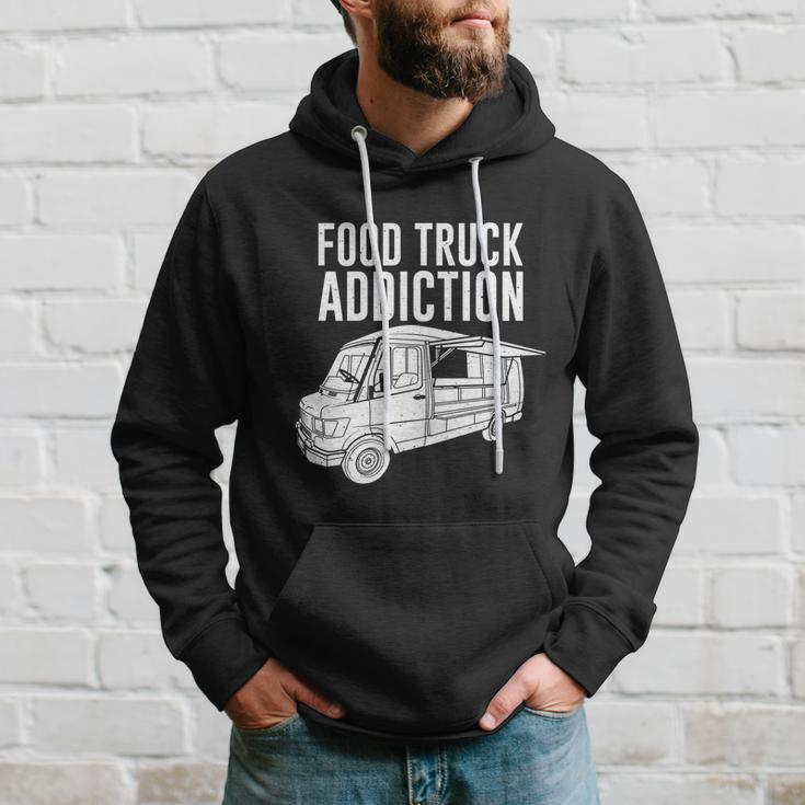 Cool Food Truck Gift Funny Food Truck Addiction Gift Hoodie Gifts for Him