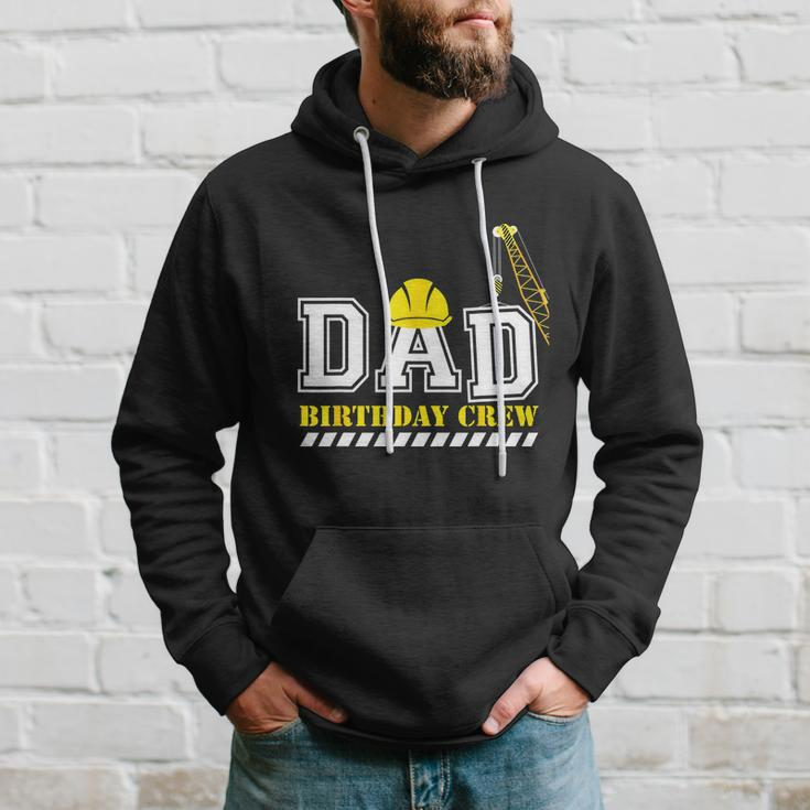 Dad Birthday Crew Construction Birthday Party Men Hoodie Gifts for Him
