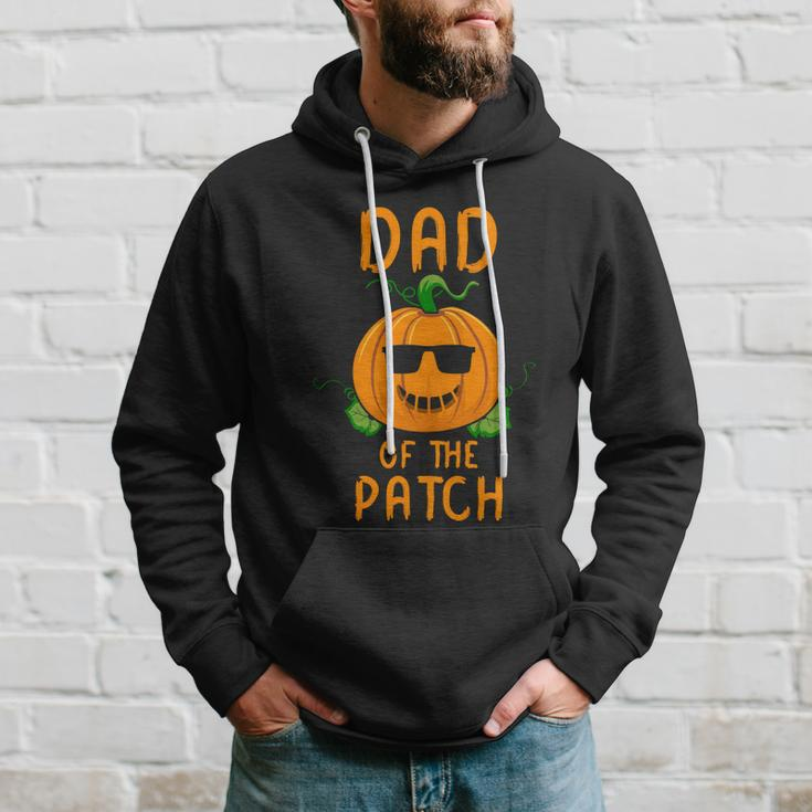 Dad Of The Patch Pumpkin Halloween Quote Hoodie Gifts for Him