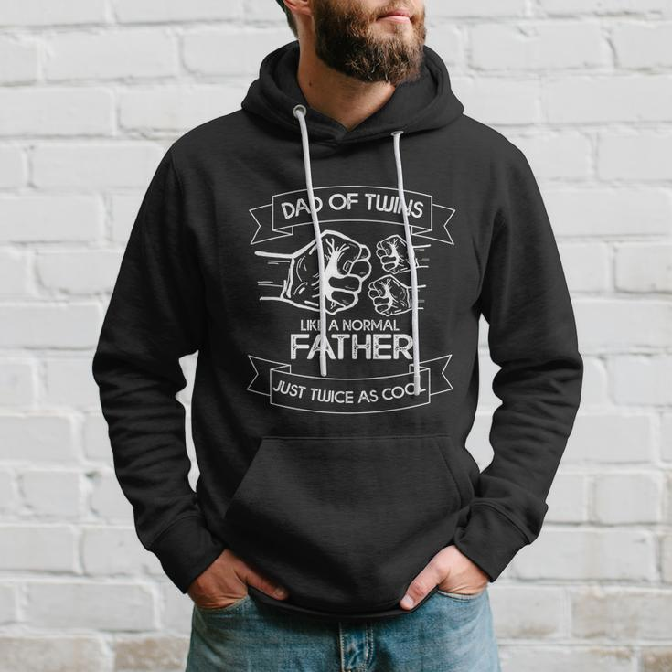 Dad Of Twins Dad Father’S Day New Dad To Be Expecting 2022 Gift Hoodie Gifts for Him