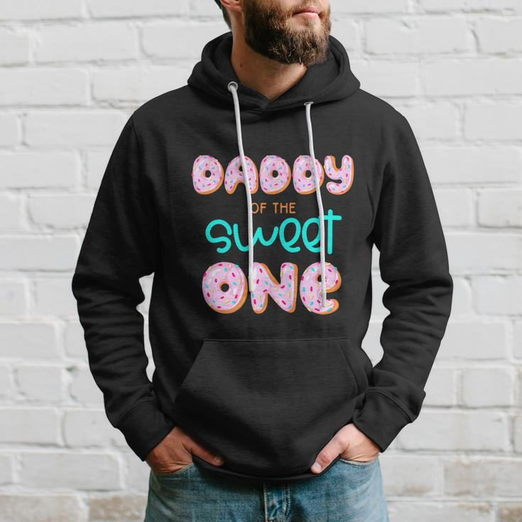 Daddy Of The Sweet One First Birthday Matching Family Donut Hoodie Gifts for Him