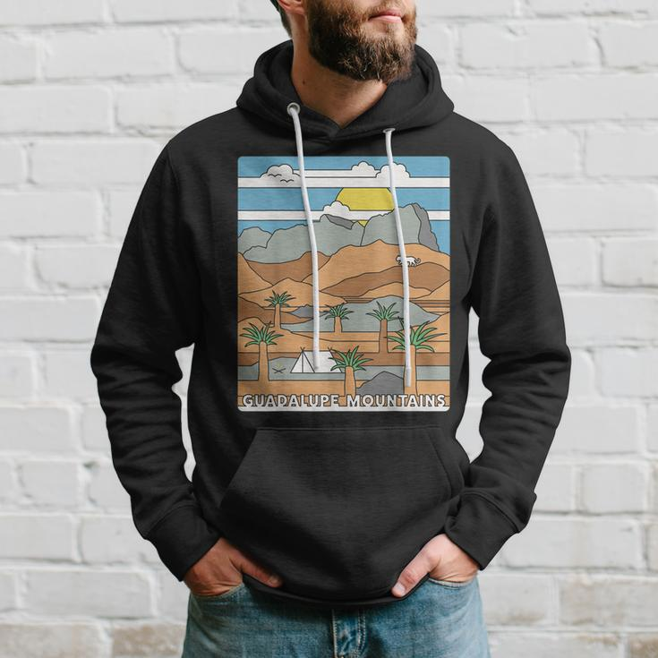 Daytime El Capitan Guadalupe Mountains National Park Texas Hoodie Gifts for Him