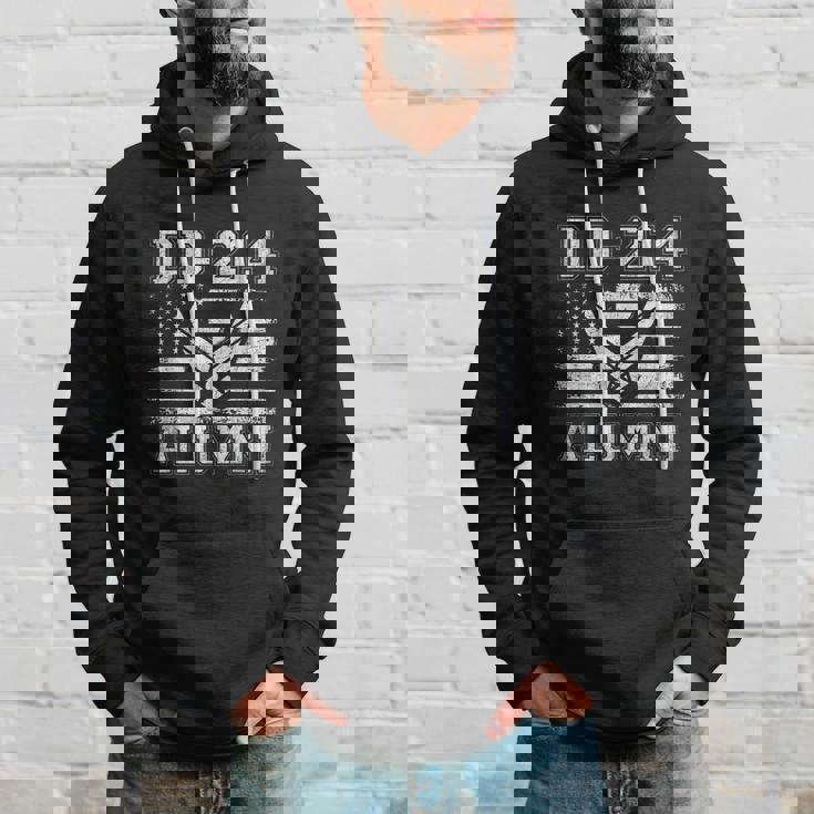 Dd214 Us Air Force Alumni Military Veteran Retirement Gift Hoodie Gifts for Him