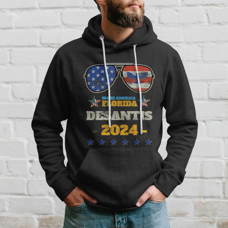 Desantis 2024 Lets Go Brandon 4Th Of July Hoodie Gifts for Him