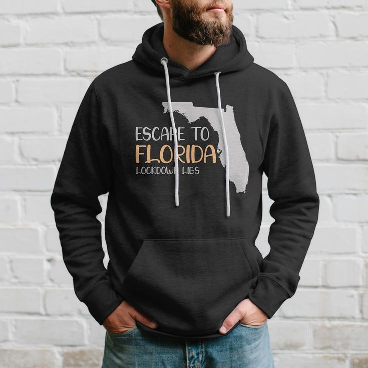 Desantis Escape To Florida Cute Gift Hoodie Gifts for Him