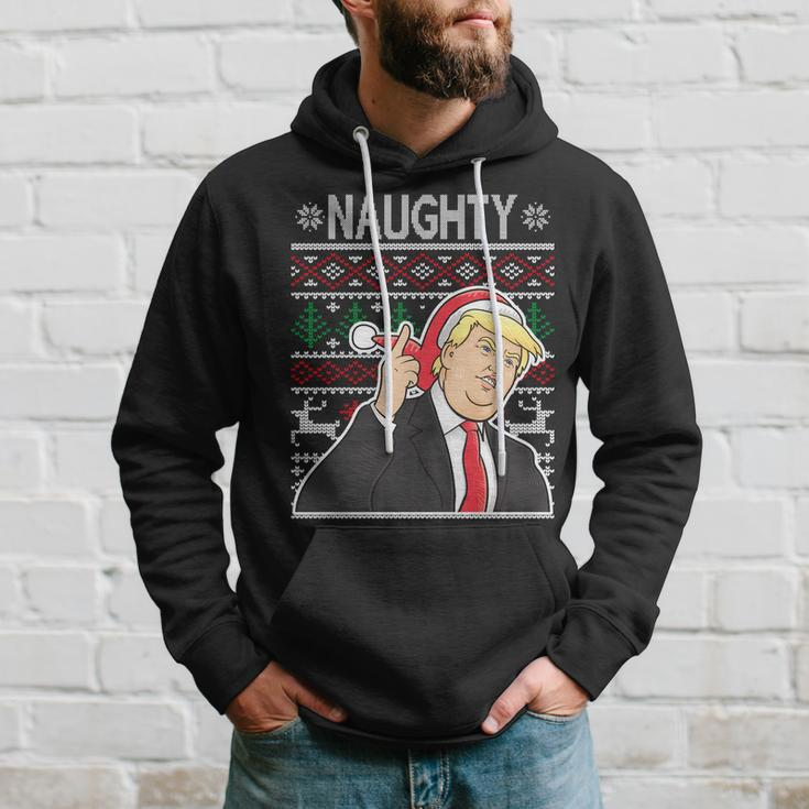 Donald Trump Naughty Ugly Christmas Hoodie Gifts for Him