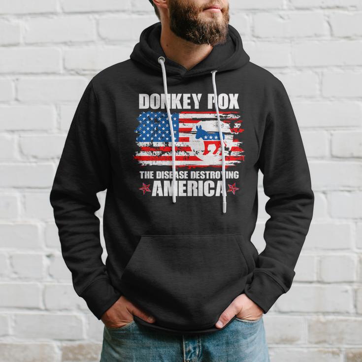 Donkey Pox The Disease Destroying America V2 Hoodie Gifts for Him