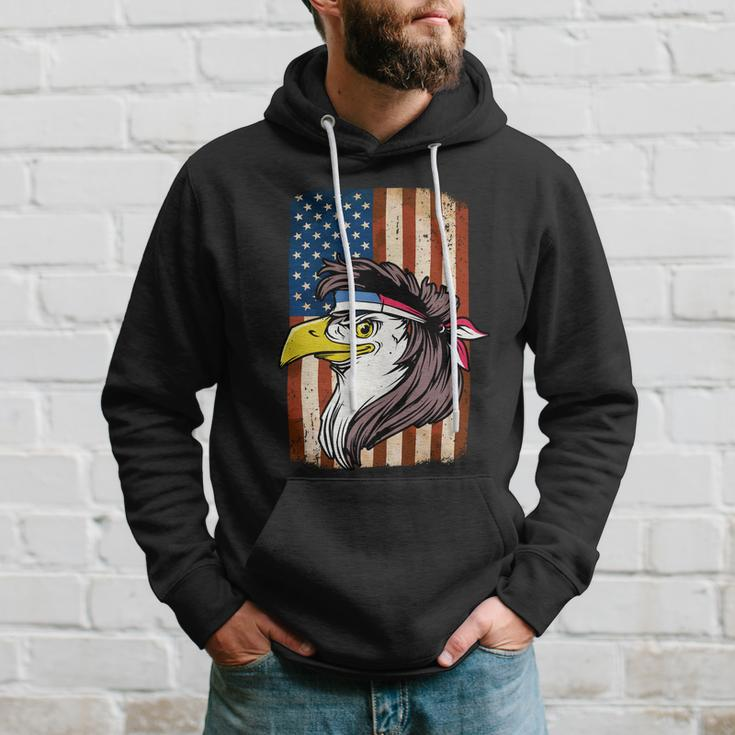 Eagle Mullet Usa American Flag Merica 4Th Of July Meaningful Gift V2 Hoodie Gifts for Him