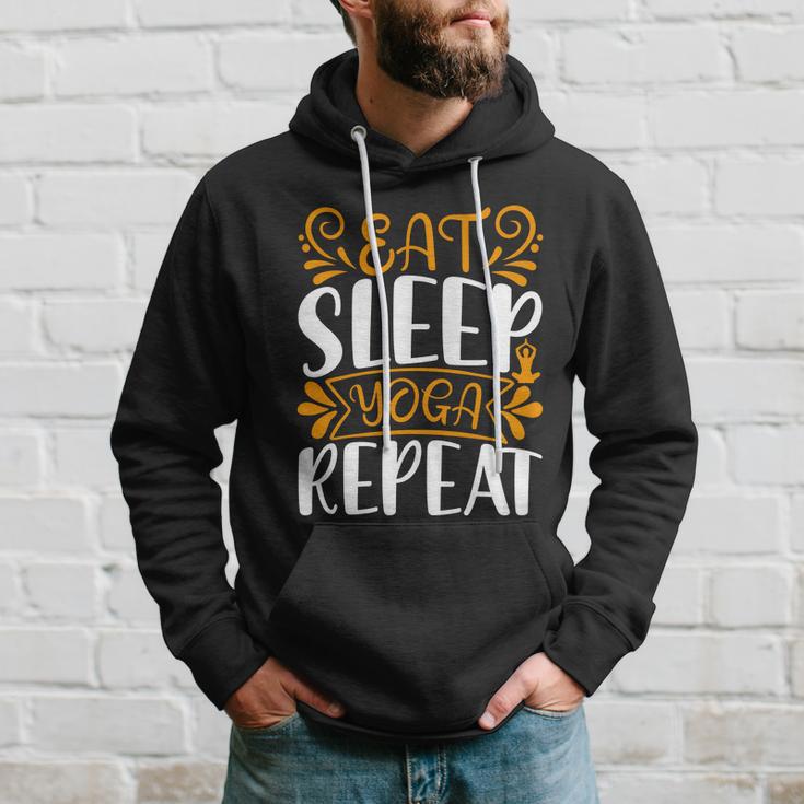 Eat Sleep Yoga Repeat V2 Hoodie Gifts for Him