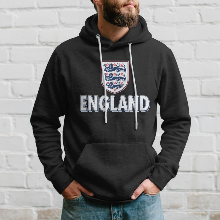 England Soccer Three Lions Flag Logo Tshirt Hoodie Gifts for Him