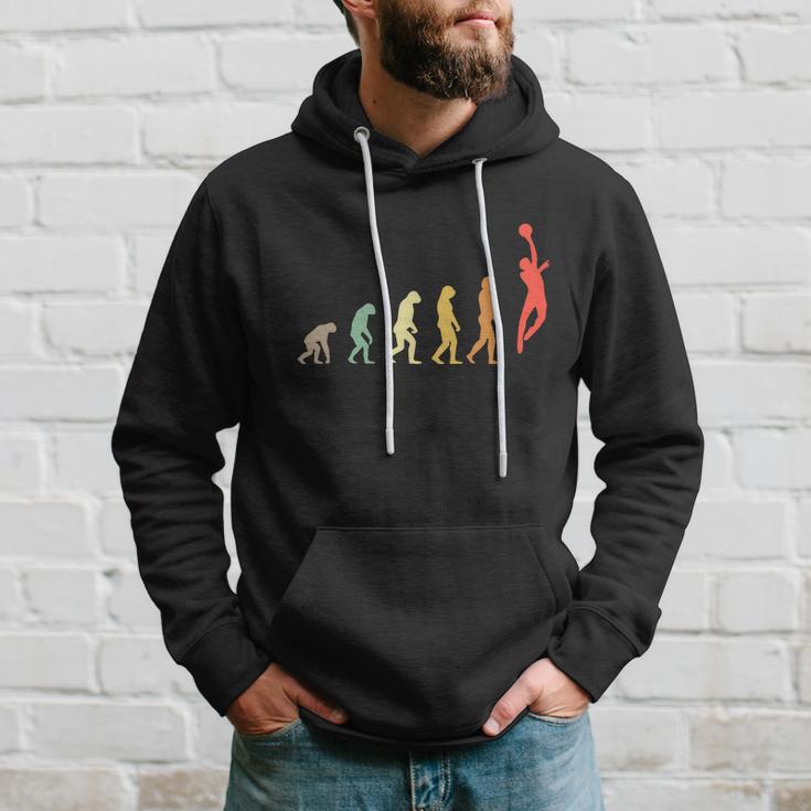 Evolution Basketball Human Evolution Basketball Player Silhouette Basketball Hoodie Gifts for Him