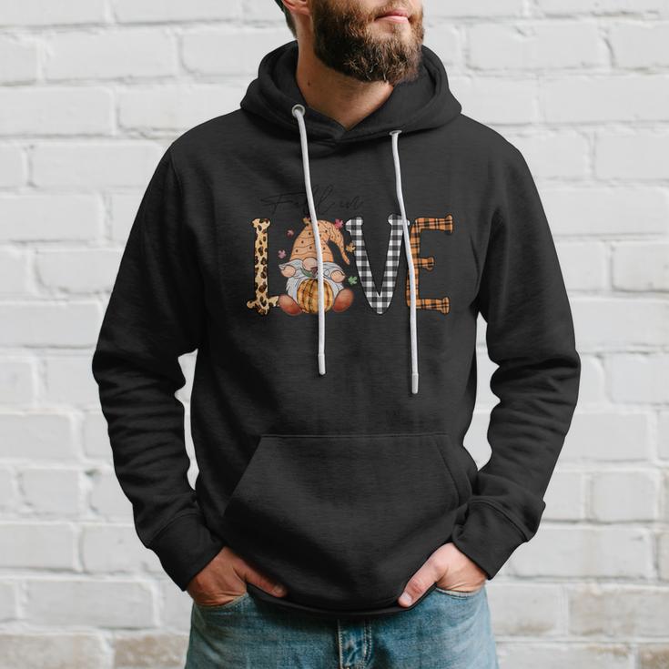 Fall In Love Thanksgiving Quote Hoodie Gifts for Him