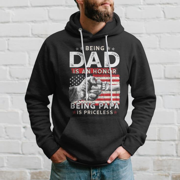 Fathers Day Shirt For Dad An Honor Being Papa Is Priceless Hoodie Gifts for Him