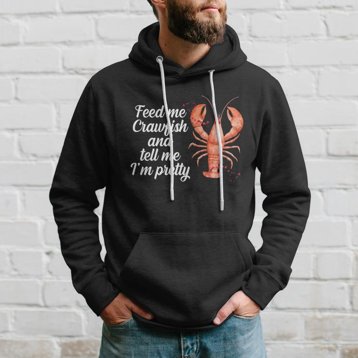Feed Me Crawfish And Tell Me Im Pretty V2 Hoodie Gifts for Him