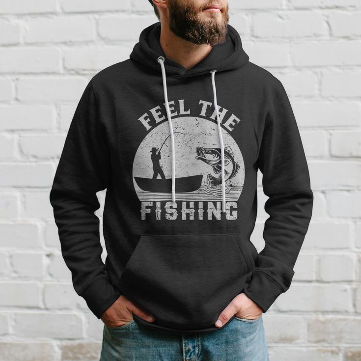 Feel The Fishing Hoodie Gifts for Him