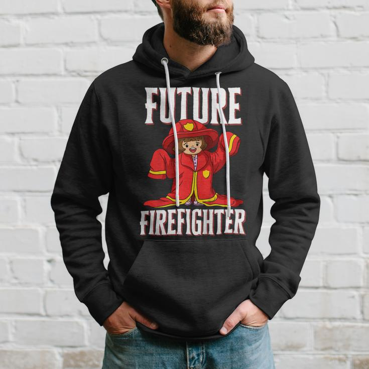 Firefighter Future Firefighter For Young Girls Hoodie Gifts for Him