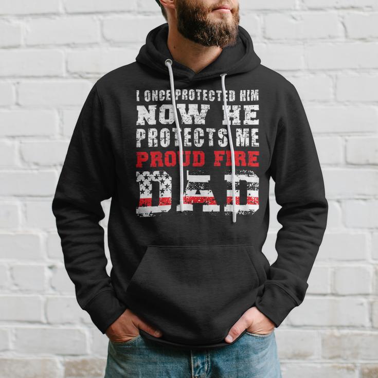 Firefighter Proud Fire Dad Fireman Father Of A Firefighter Dad V2 ...