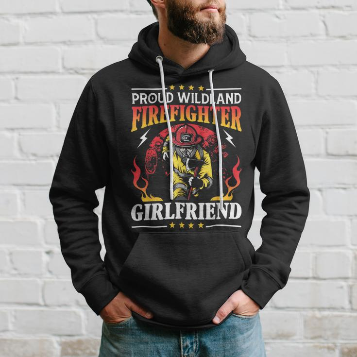 Firefighter Proud Wildland Firefighter Girlfriend Gift V2 Hoodie Gifts for Him