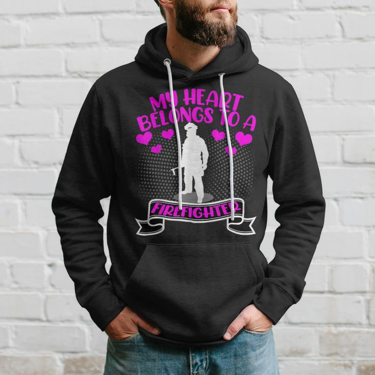 Firefighter Special Present For Firemen Firefighters Wife Girlfriend Hoodie Gifts for Him