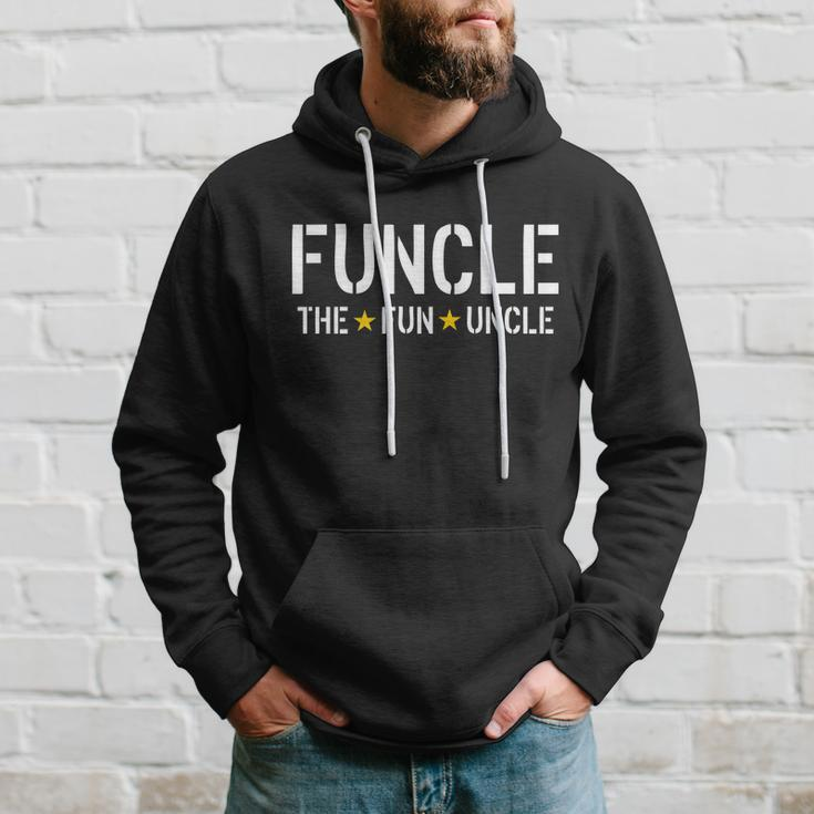 Funcle The Fun Uncle Army Stars Tshirt Hoodie Gifts for Him