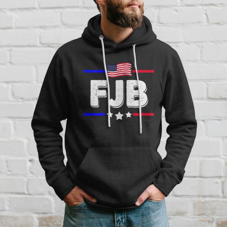 Funny Anti Biden Fjb Us Flag F Joe Biden Hoodie Gifts for Him