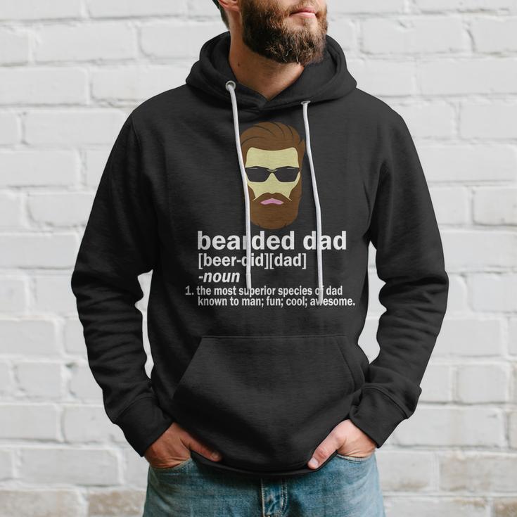 Funny Bearded Dad Definition Tshirt Hoodie Gifts for Him