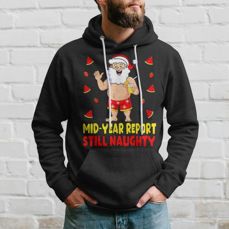 Funny Christmas In July Santa Summer Vacation Men Women Kids Hoodie Gifts for Him